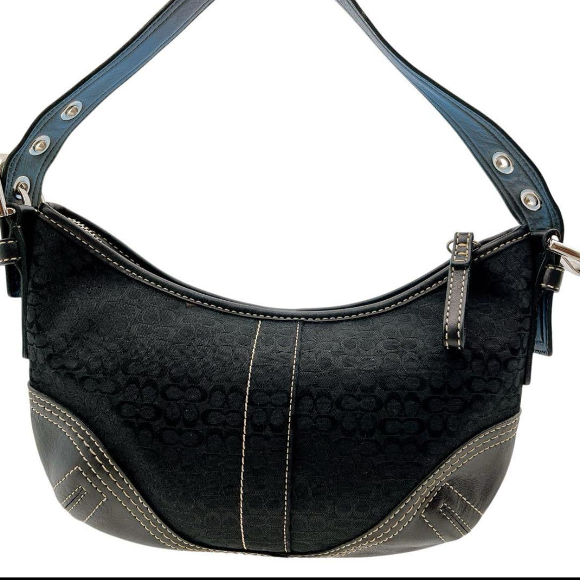 Coach signature black