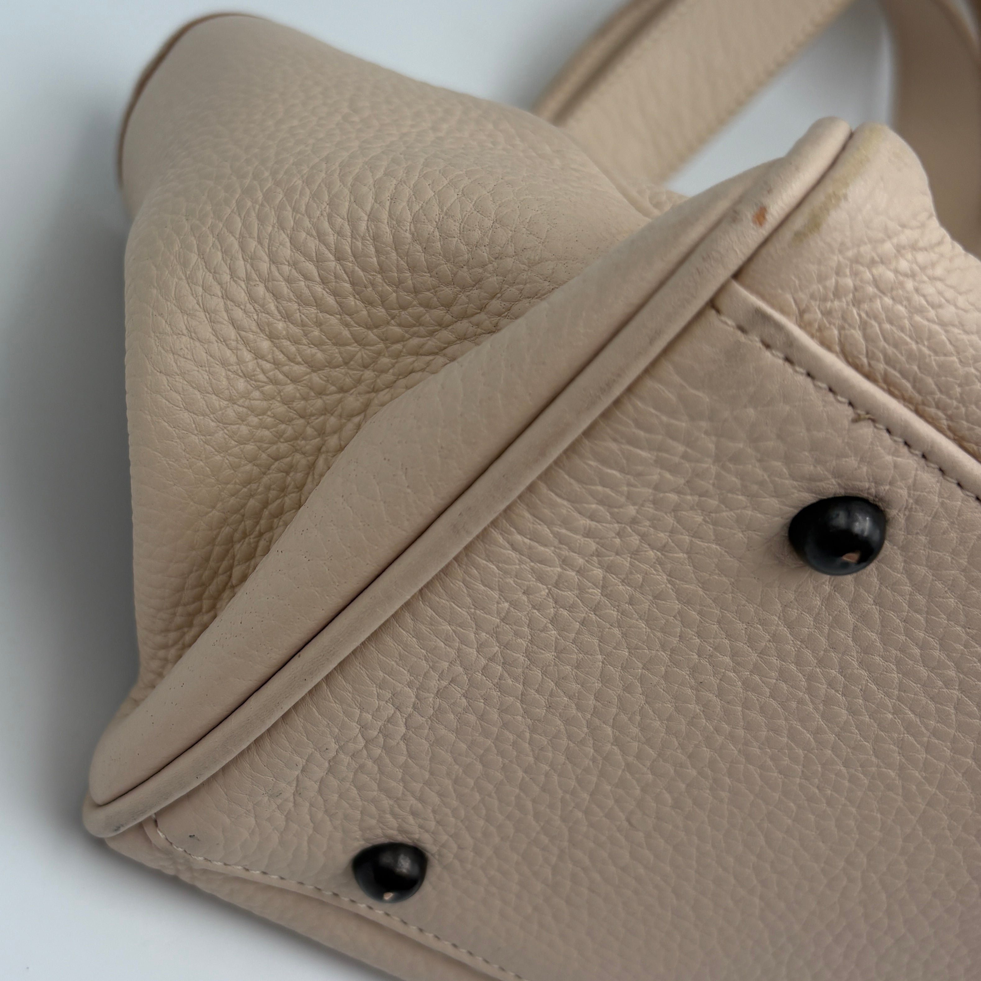 Chloe Tote Bag Leather Beige