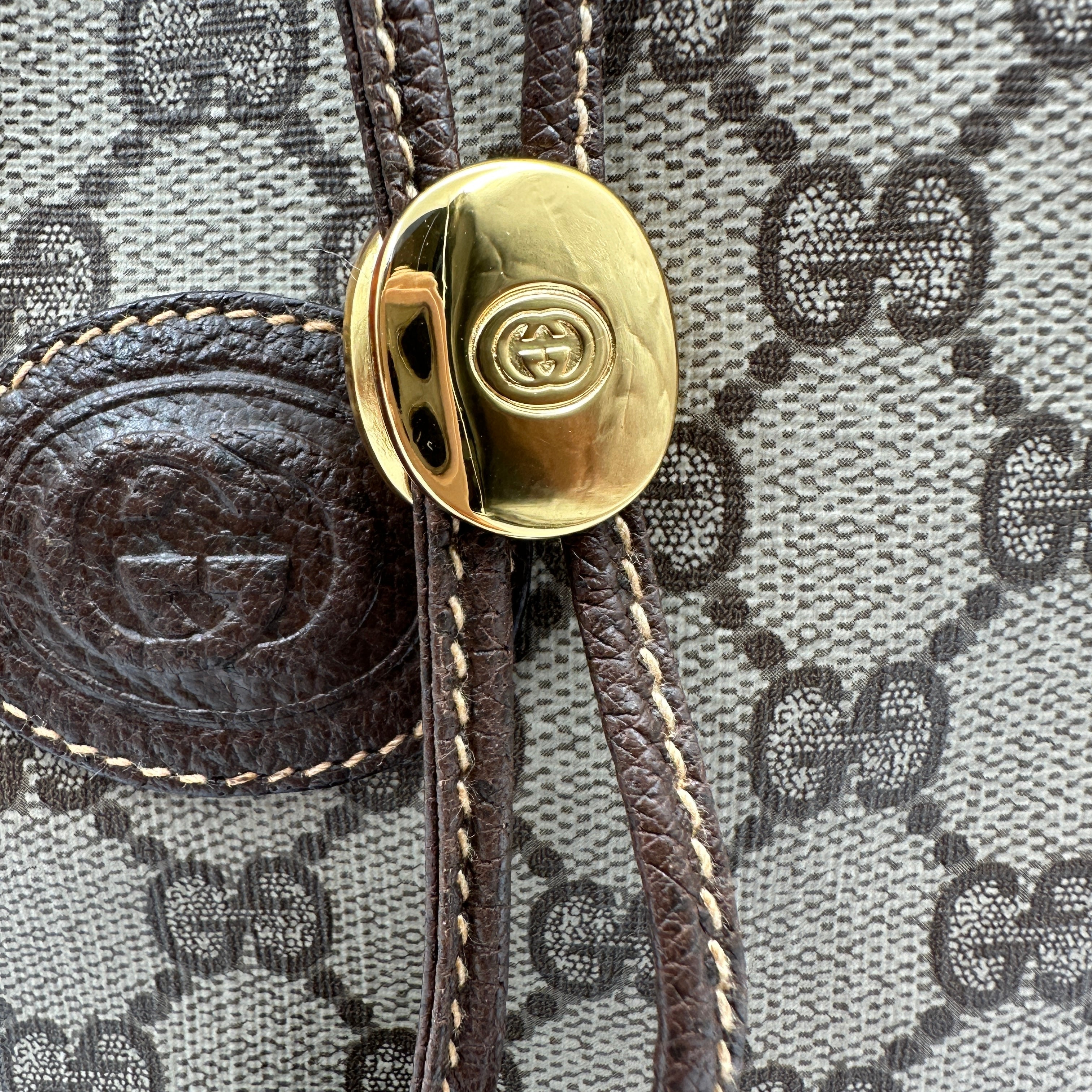 Sherry line Shoulder Bag GG plus Canvas