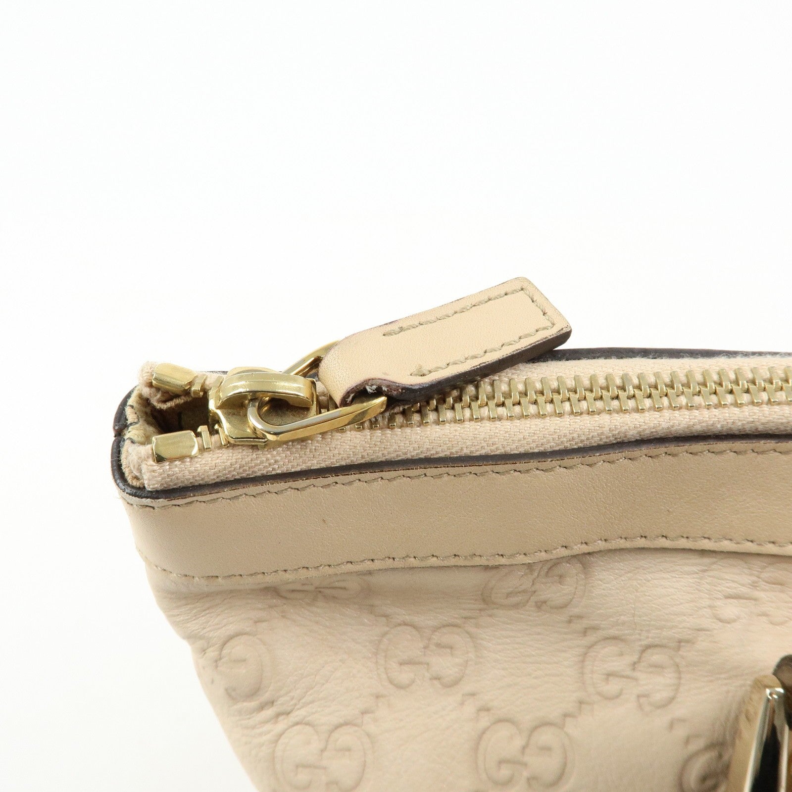 Gucci Abbey Tote Bag - Pink, Guccissima Leather
