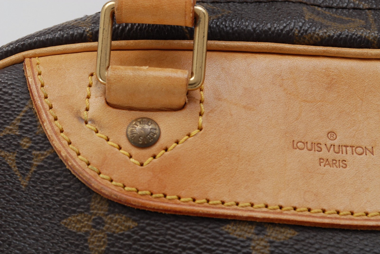 Louis Vuitton Excursion Monogram Hand Bag - Brown, Leather