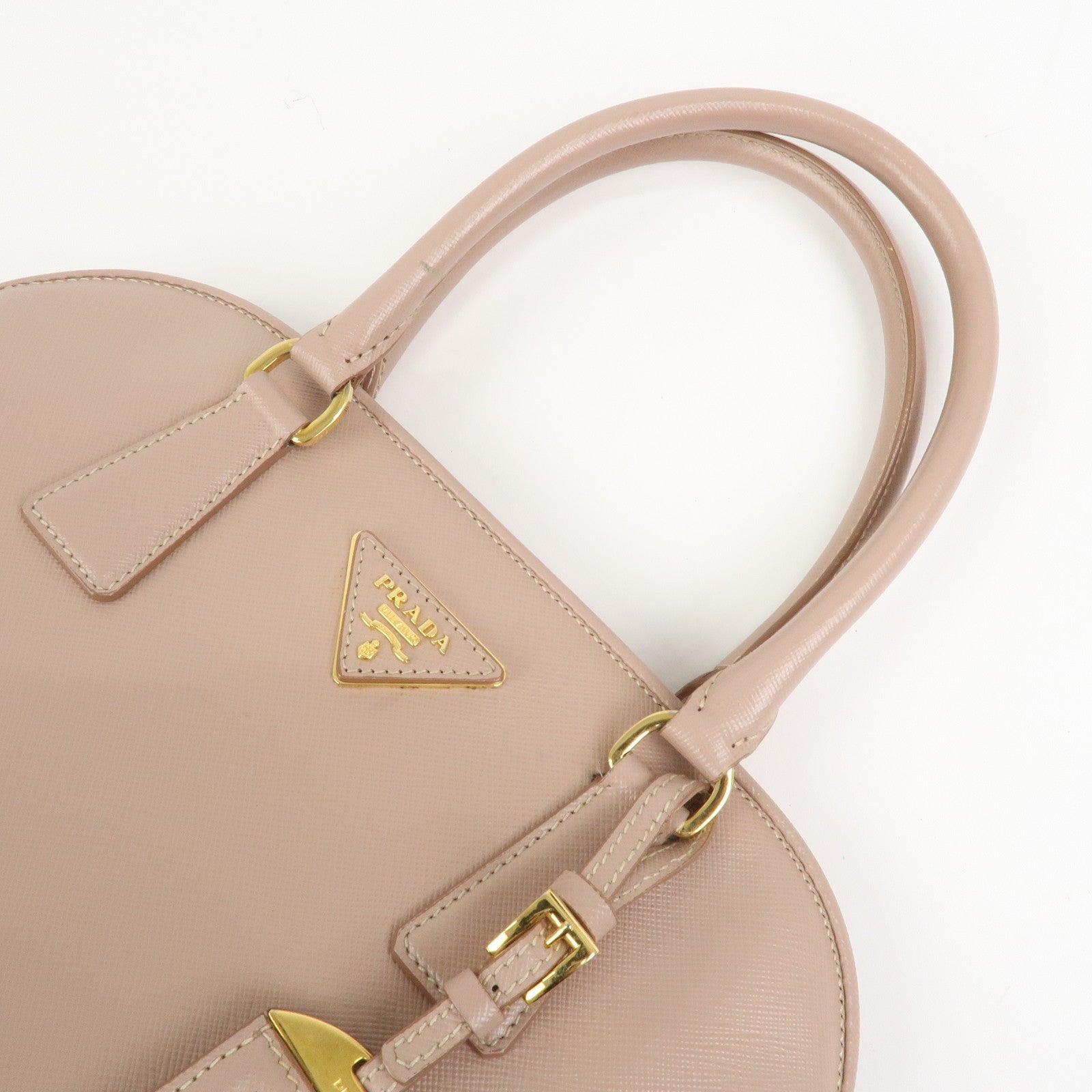 Prada Hand Bag - Pink, Saffiano Leather