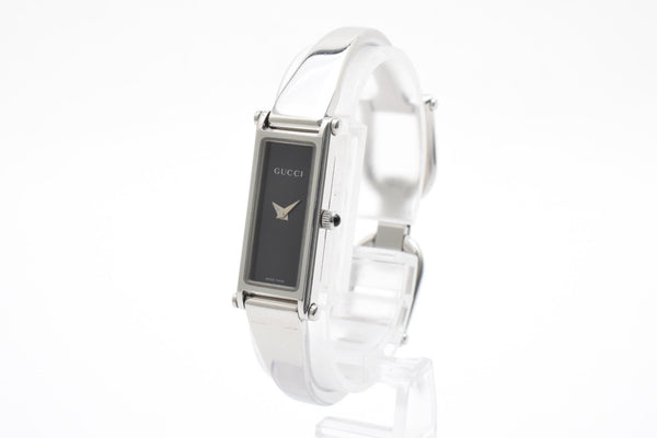 Gucci 1500L Wristwatch - Black, Stainless Steel