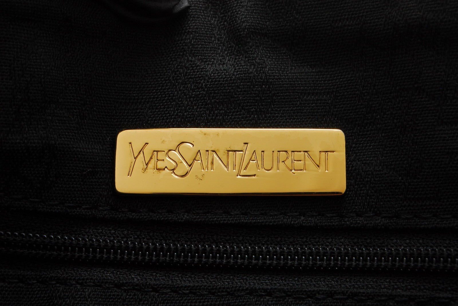 Saint Laurent Yves Vintage Hand Shoulder Bag - Black, PVC Leather