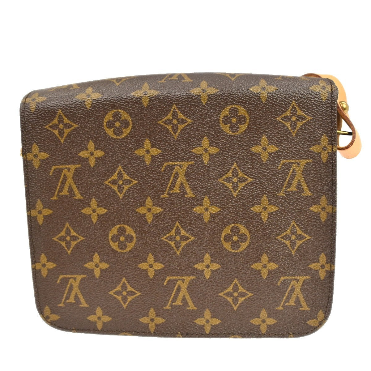 Louis Vuitton Cartouchiere MM Shoulder Bag - Brown, Monogram Canvas