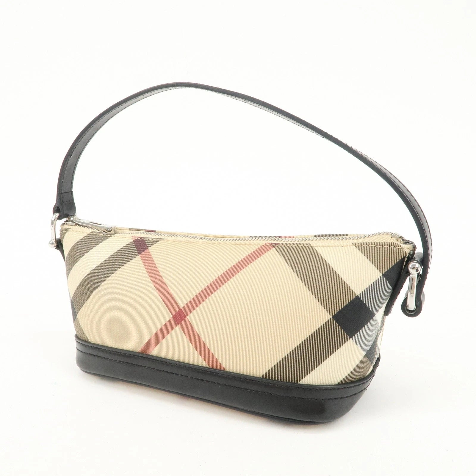 BURBERRY hand bag - Black, PVC