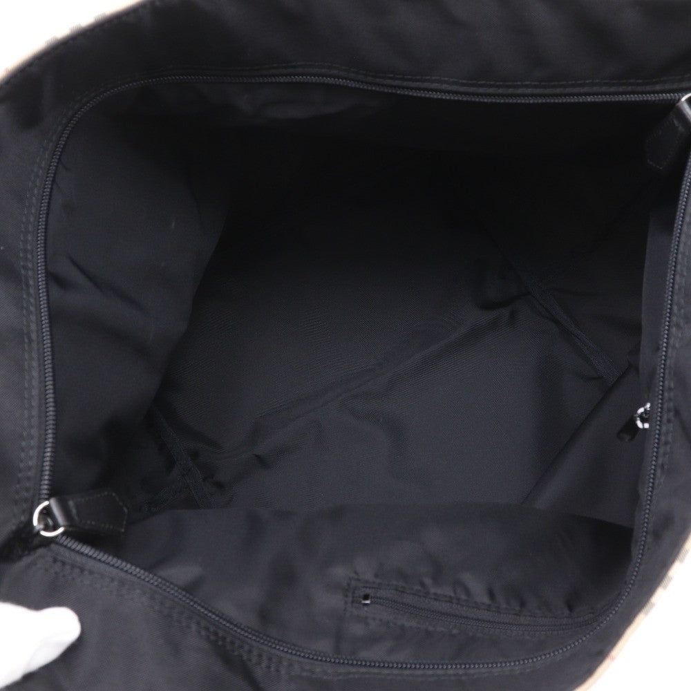 Burberry Blue Label Nova Check Tote Bag - Beige, Nylon