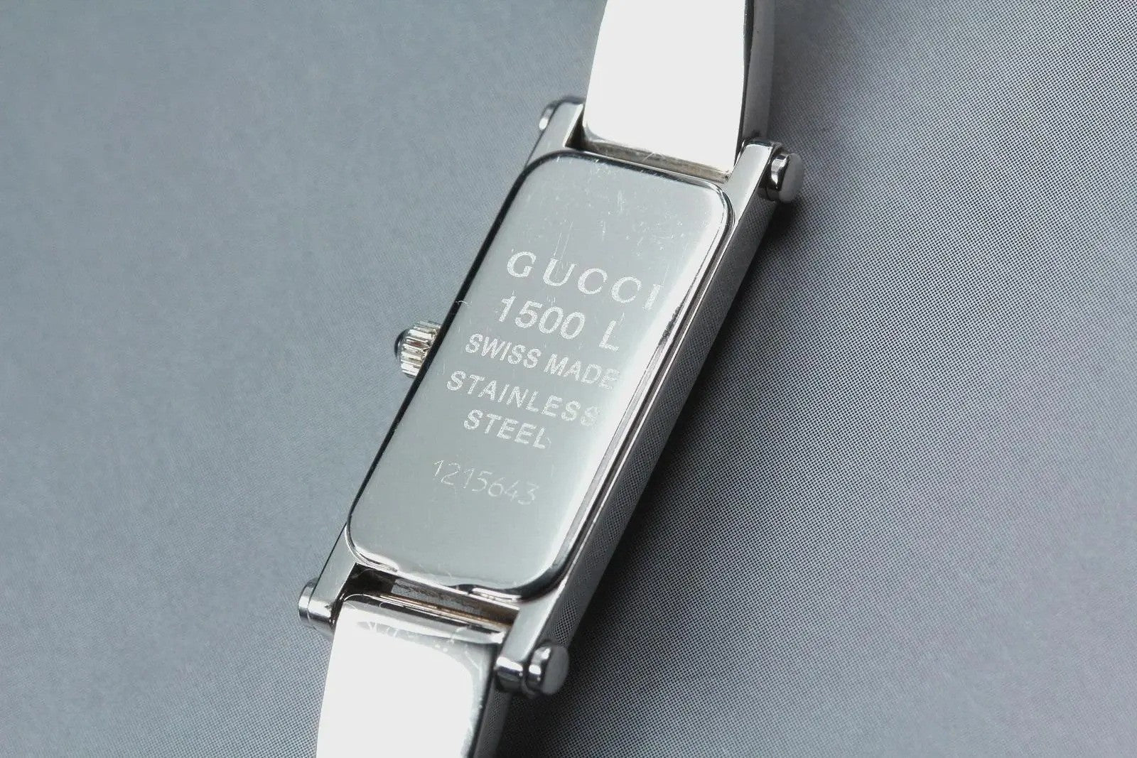 Gucci 1500L Wristwatch - Silver, Stainless Steel