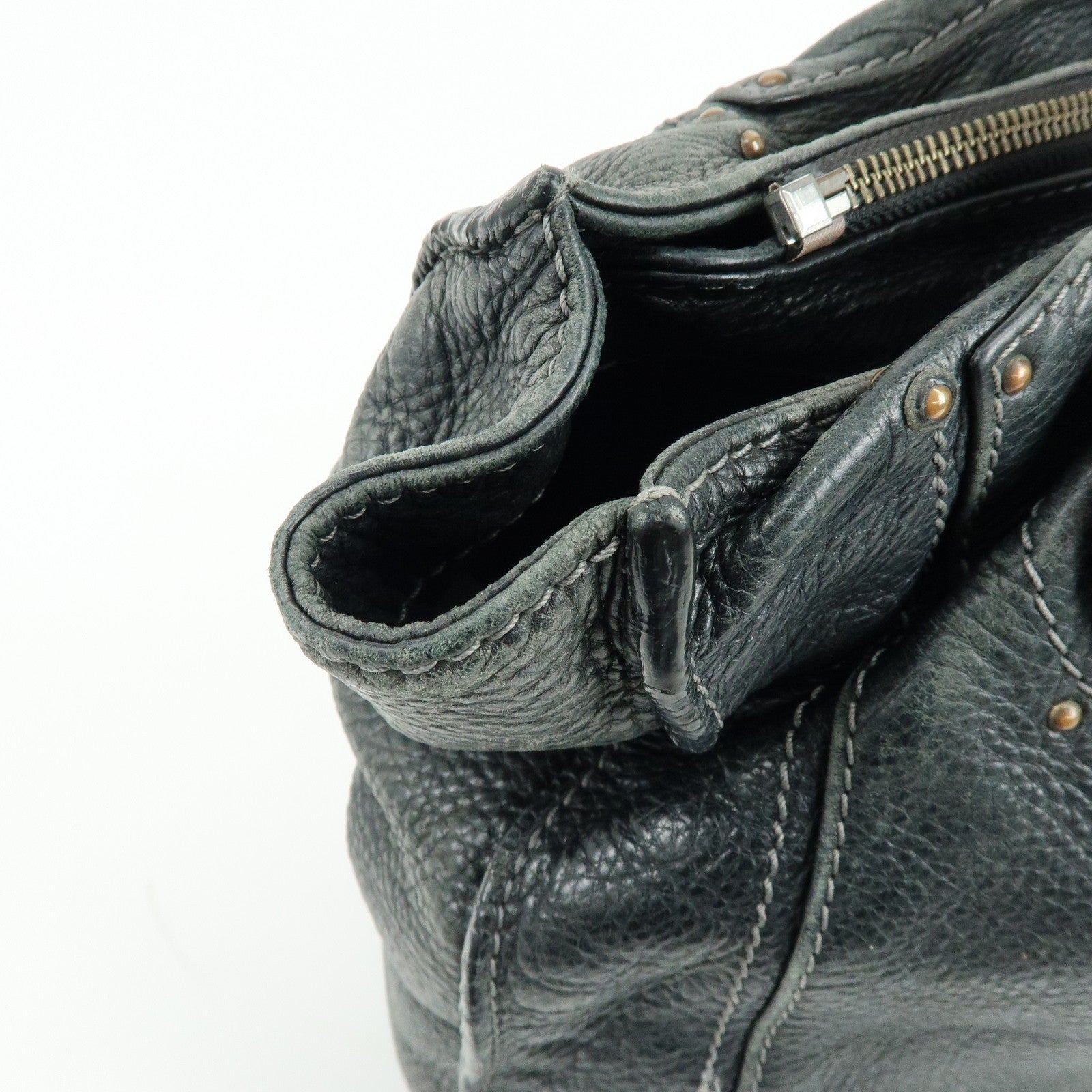 Chloe Paddington Tote Bag - Black, Leather 