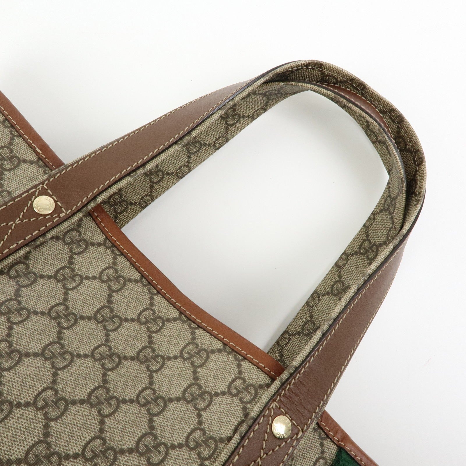 Gucci Tote Bag - Brown, GG Supreme Leather