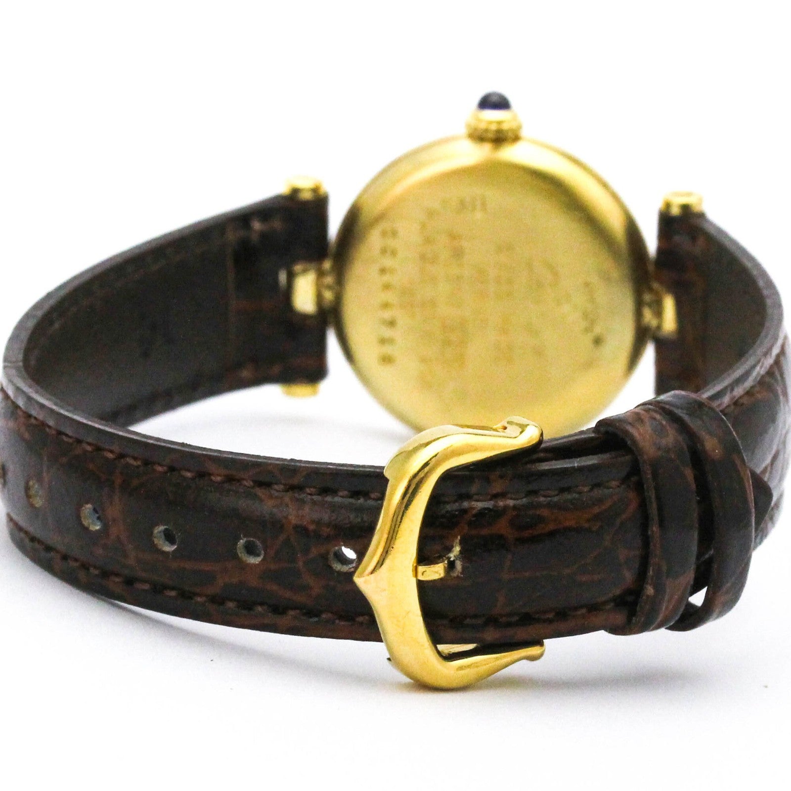 Cartier Must Vendome Wristwatch - Gold, Gold Plated