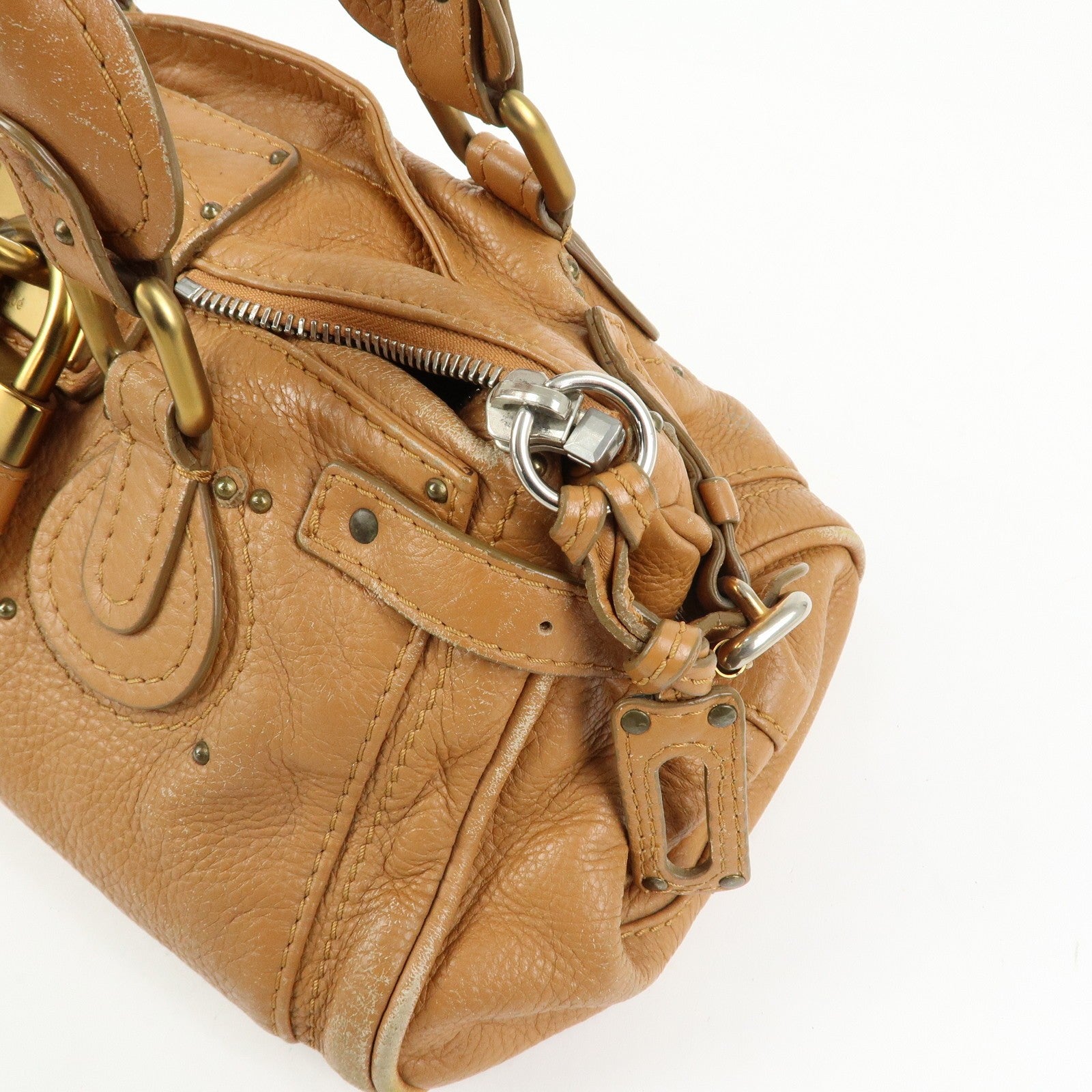 Chloe Paddington Medium Handbag - Brown, Leather