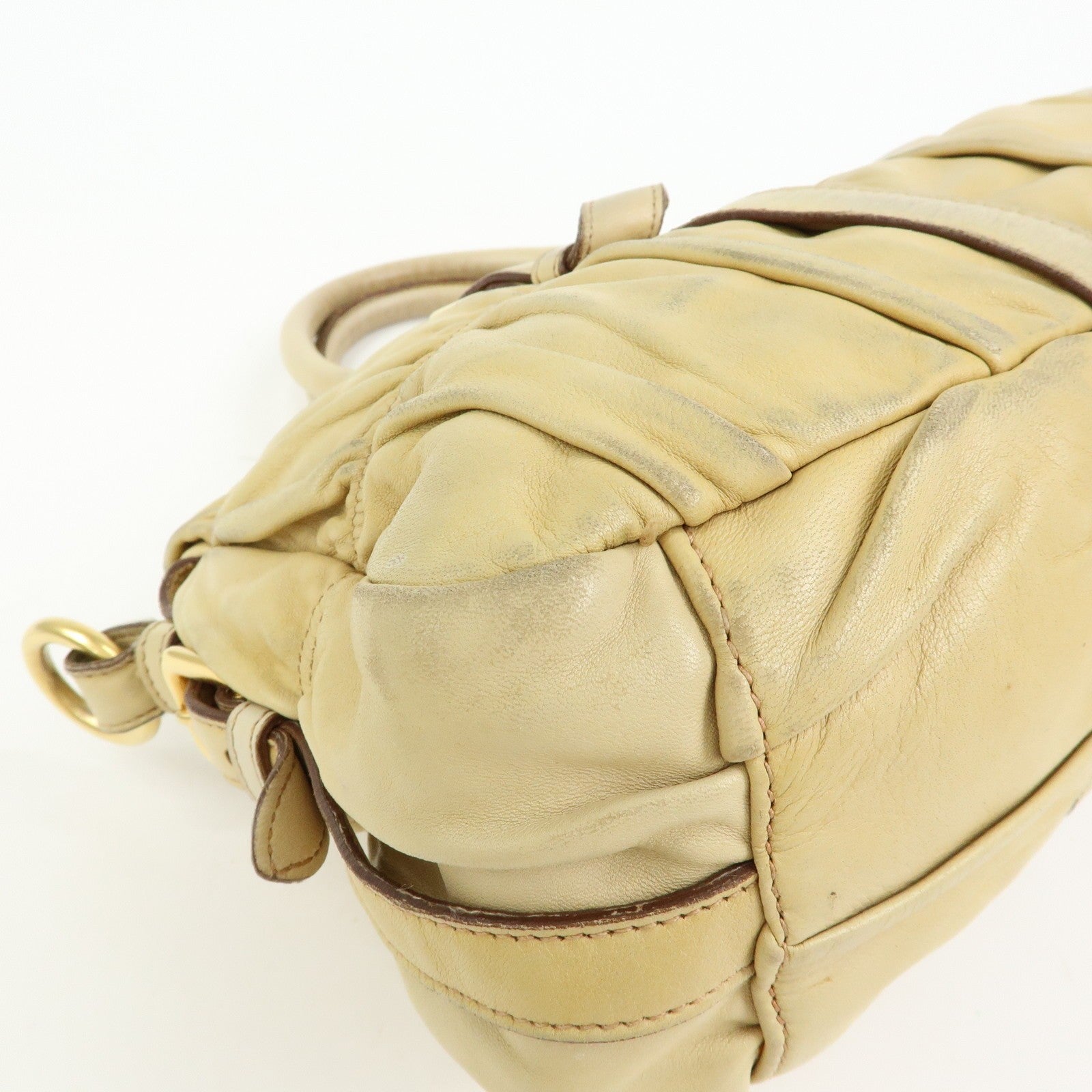 Prada Hand Bag - Camel, Nappa Leather