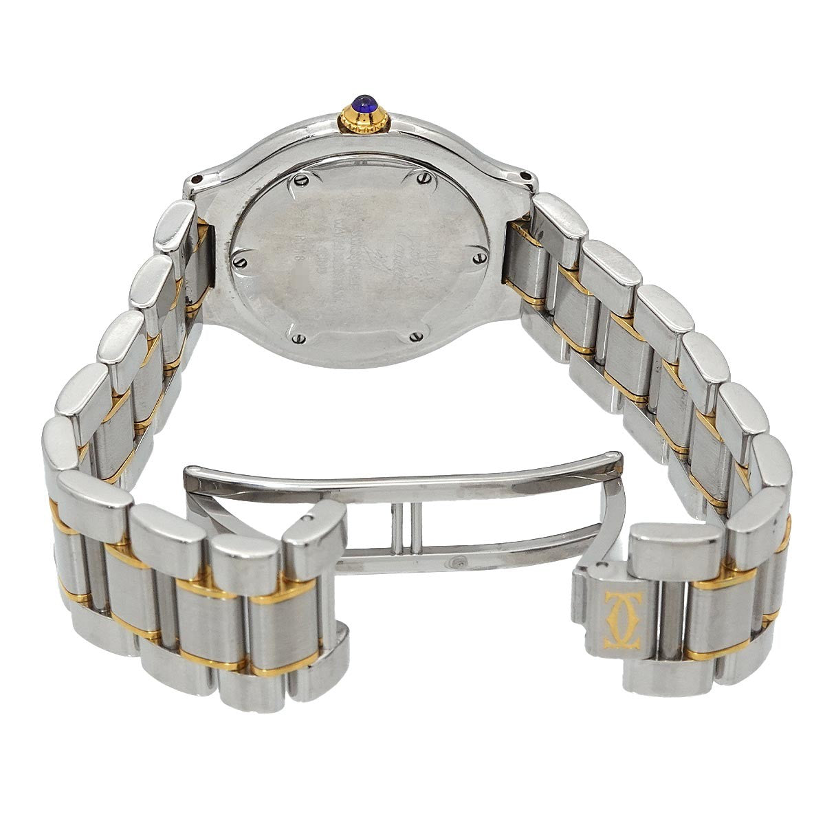 Cartier Must 21 Van Thian Wristwatch - Silver, Stainless steel/YG