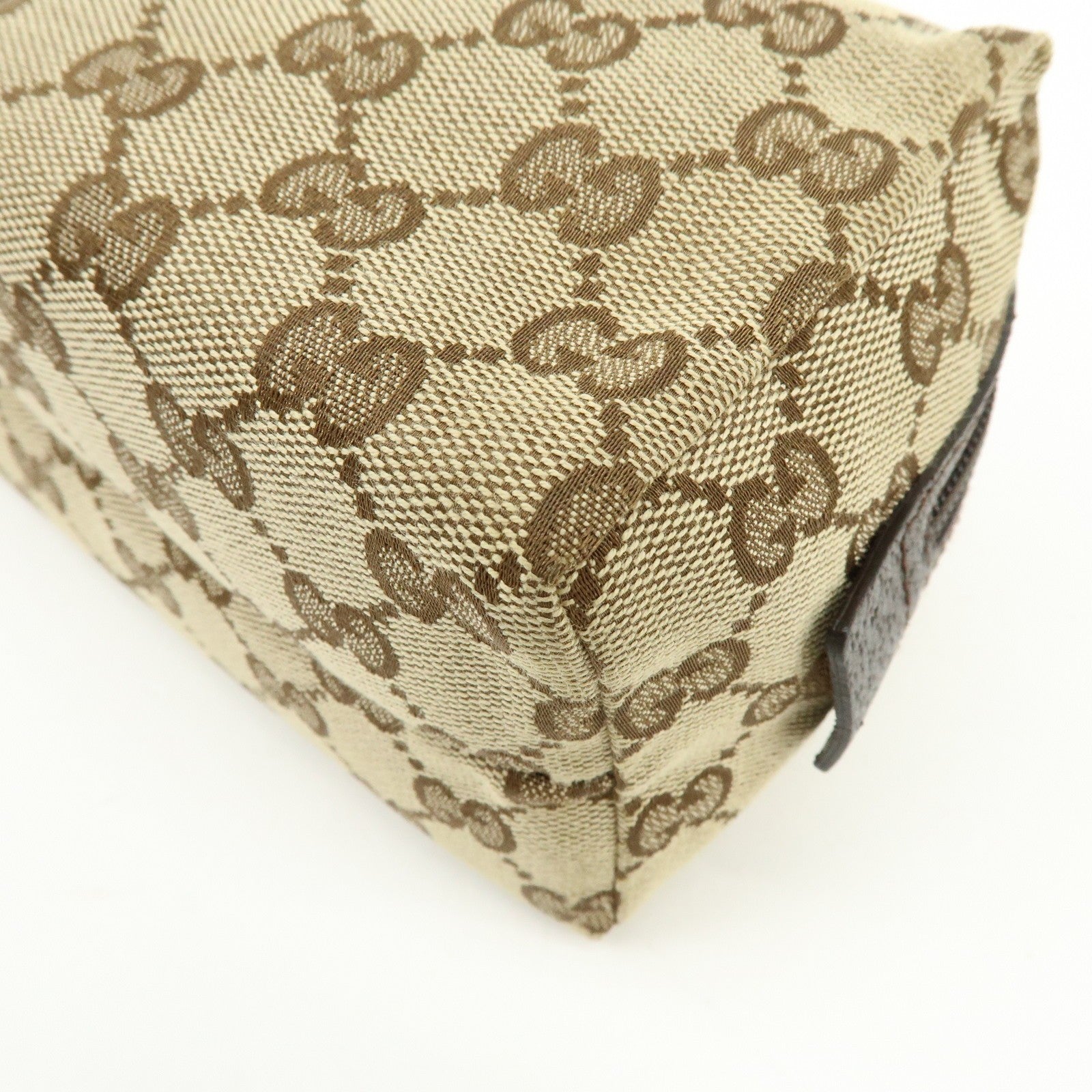 Gucci Pouch - Beige Brown, Canvas 