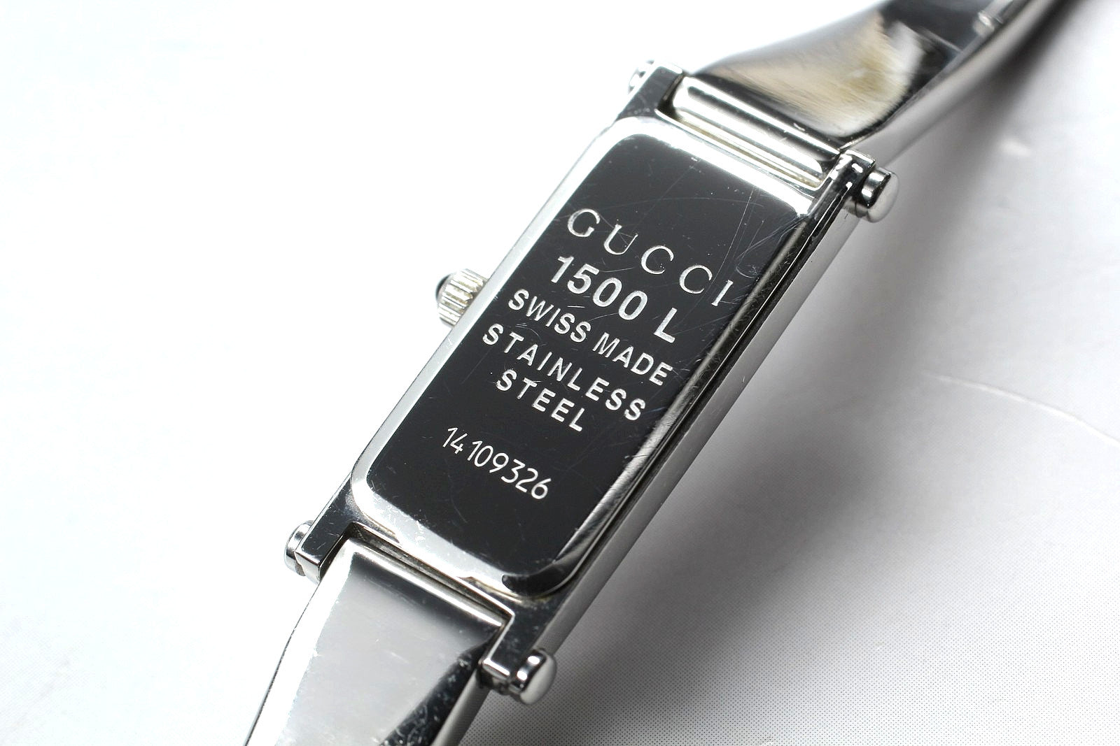 Gucci 1500L Watch - Silver, Stainless Steel 