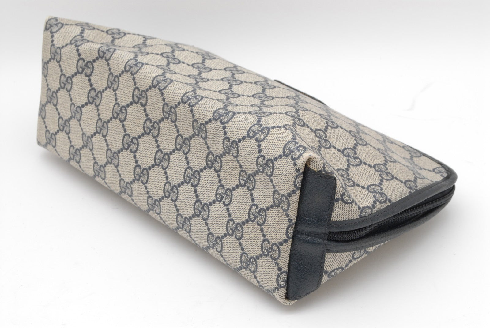 Gucci GG Canvas Pouch Cosmetic Bag - Beige, Canvas