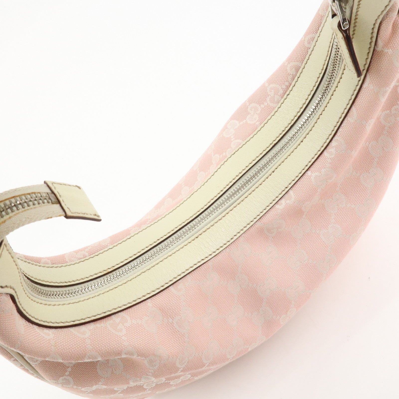 Gucci Shoulder Bag - Pink, Canvas Leather 