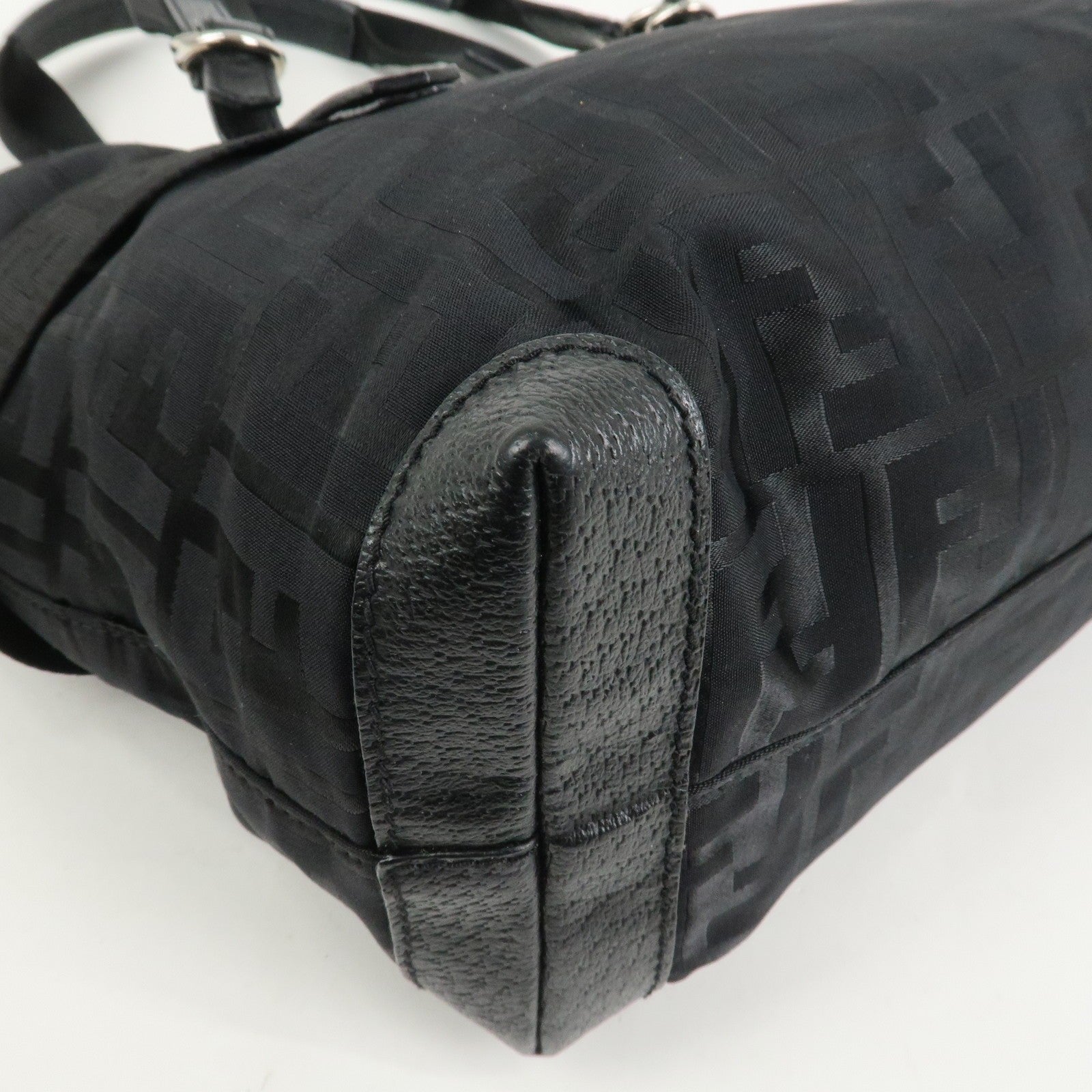 Fendi Shoulder Bag - Black, Nylon and Leather