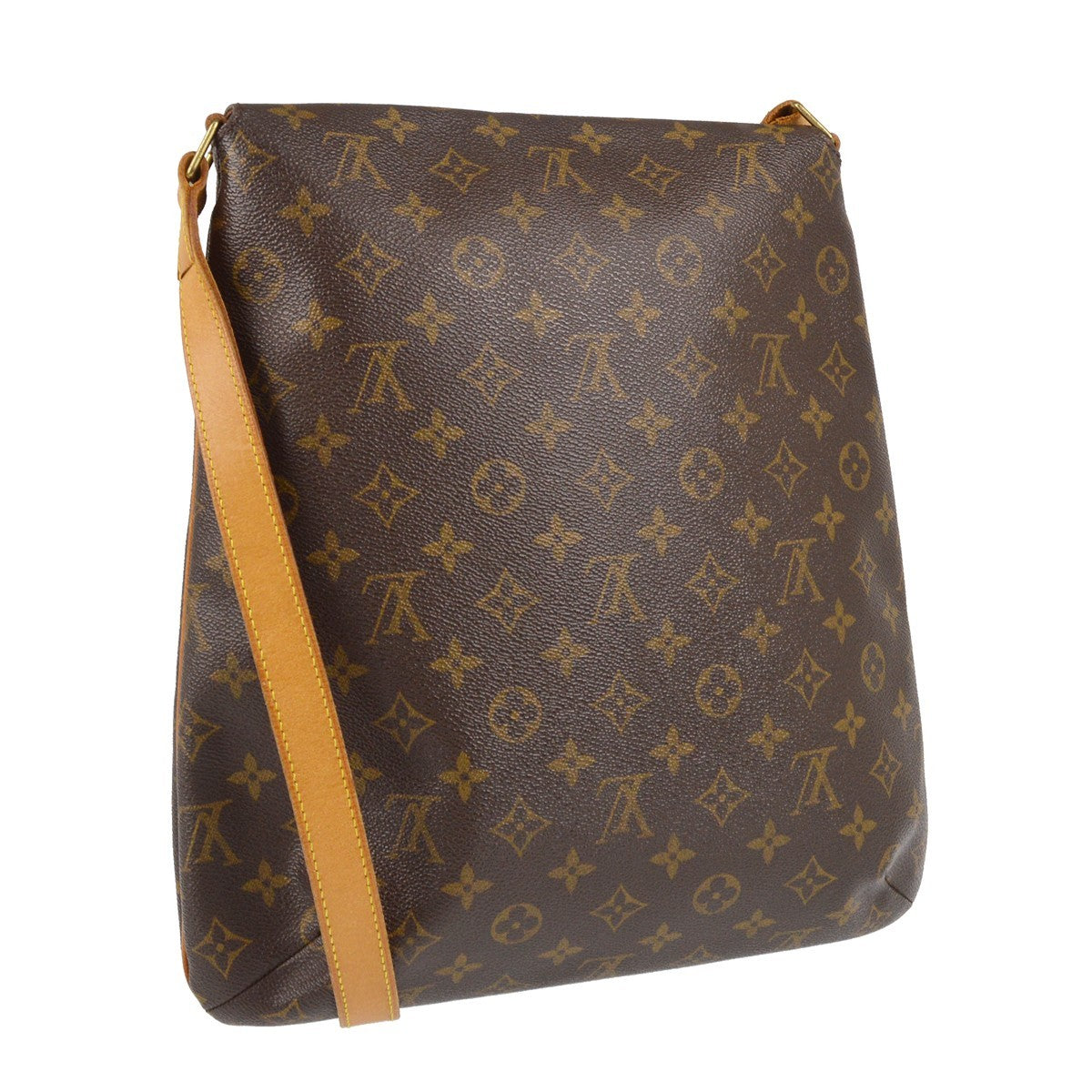 Louis Vuitton Monogram Musette Shoulder Bag - Brown, Monogram Canvas