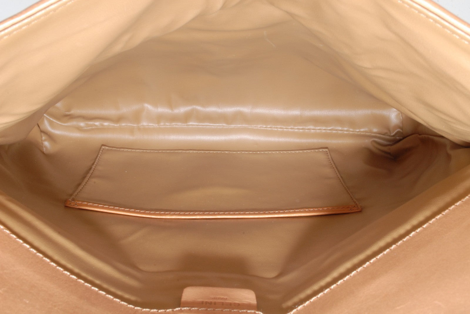 Celine Macadam Clutch Bag - Brown, PVC Leather