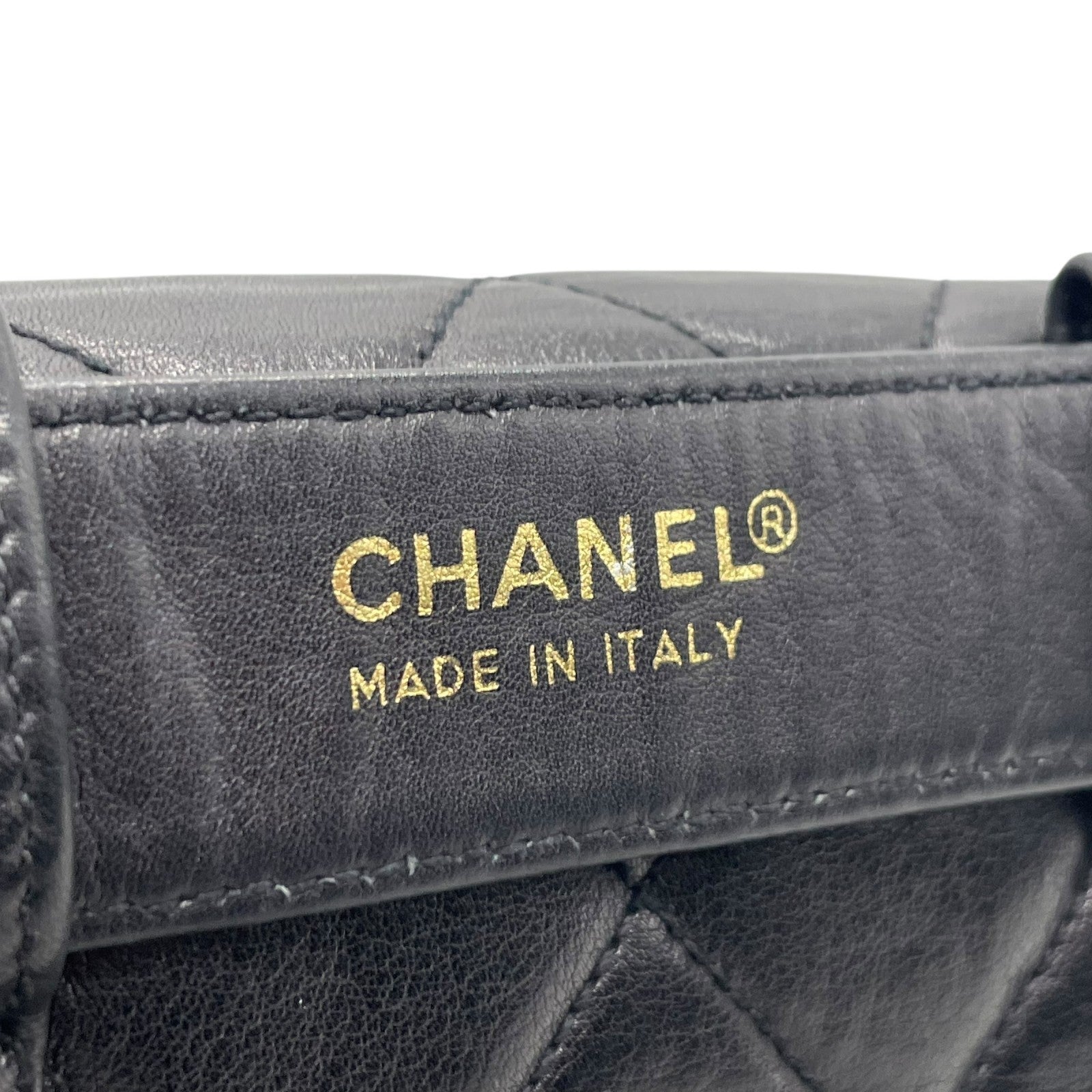 Chanel Matelasse Waist Pouch - Black, Leather