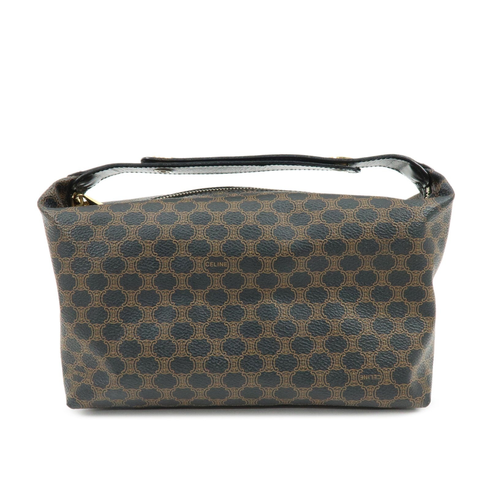Celine Hand Bag - Black, Brown, PVC, Leather