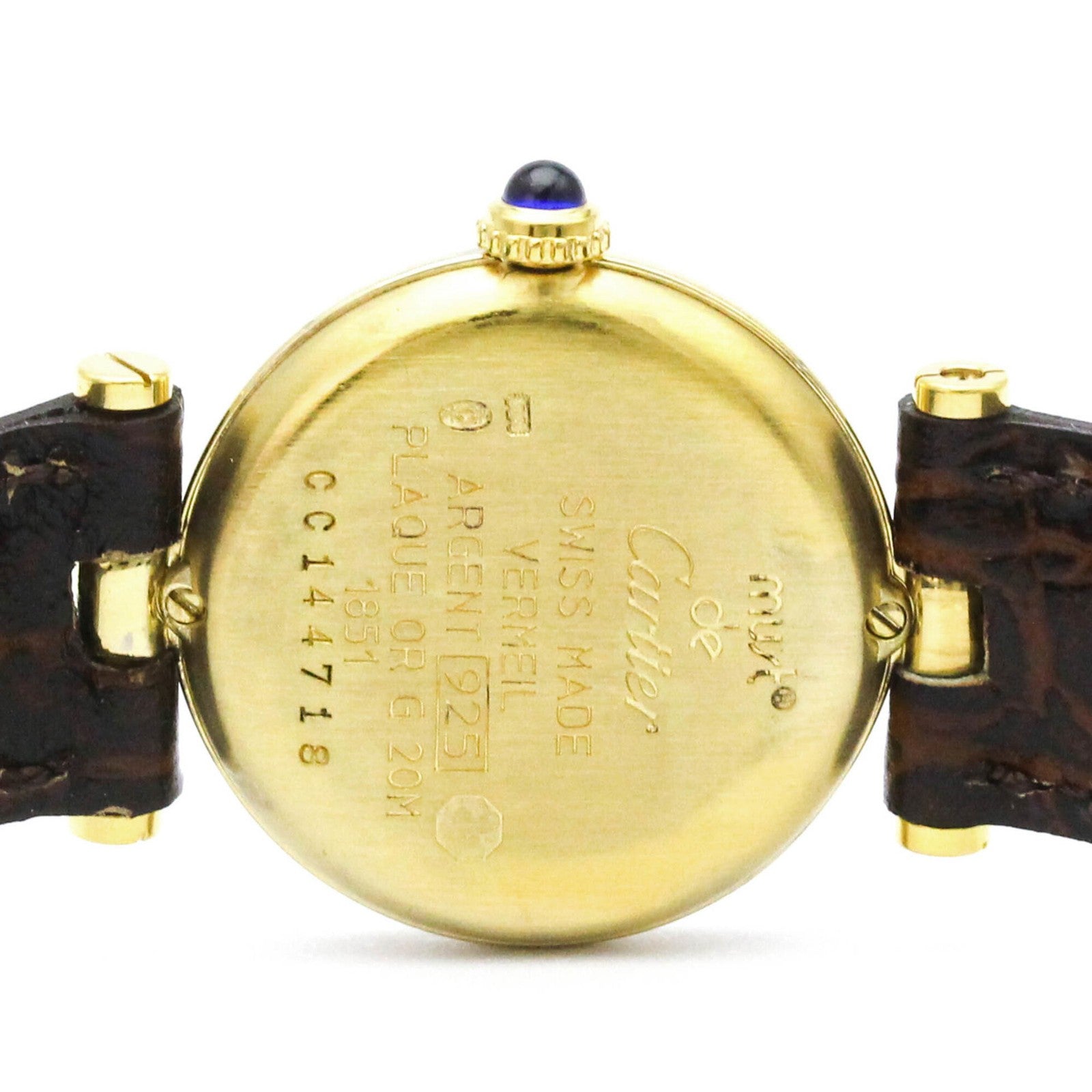Cartier Must Vendome Wristwatch - Gold, Gold Plated