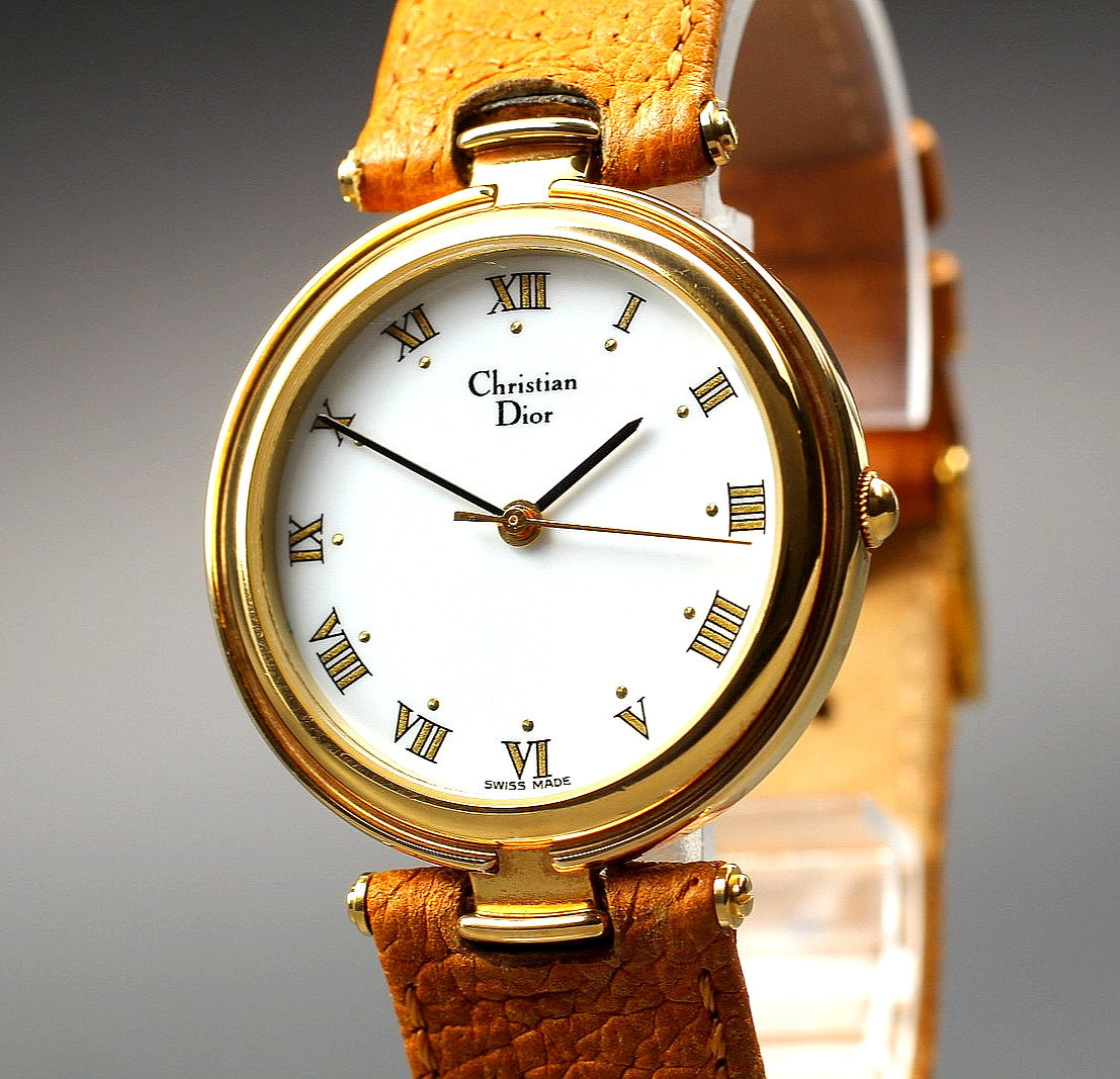 Christian Dior 3006 Wristwatch - Gold, Stainless Steel