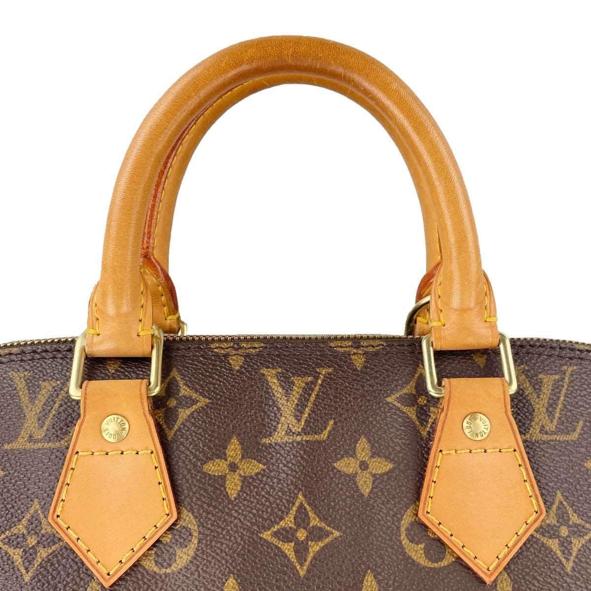Louis Vuitton Alma Handbag - Brown, Leather
