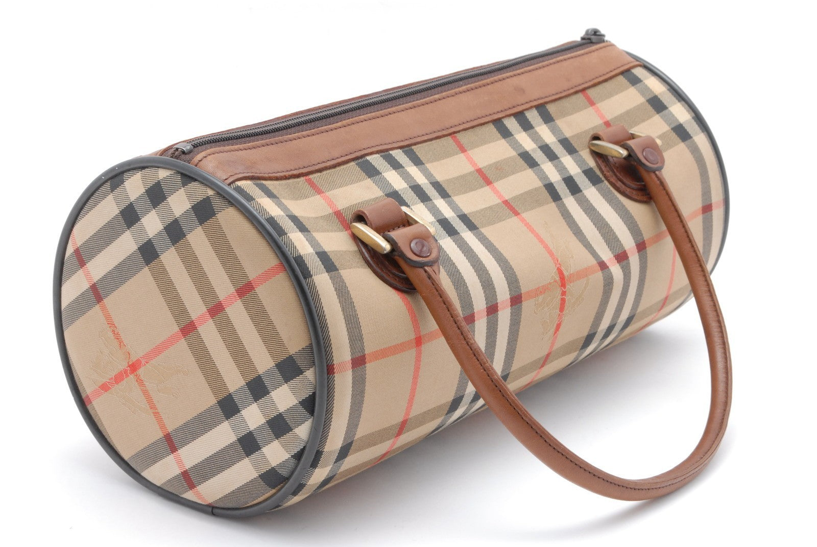 Burberry Nova Shoulder Bag - Brown, Canvas