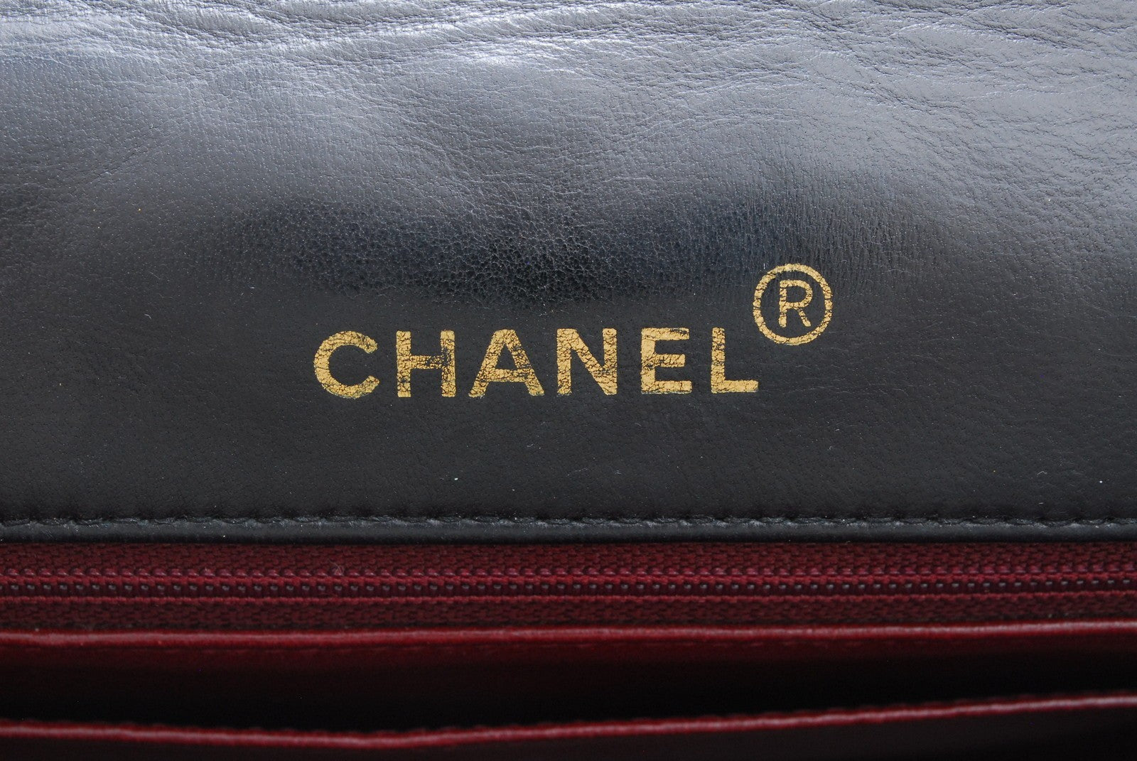 CHANEL Matelasse Chain Shoulder Bag - Dark Navy, Leather
