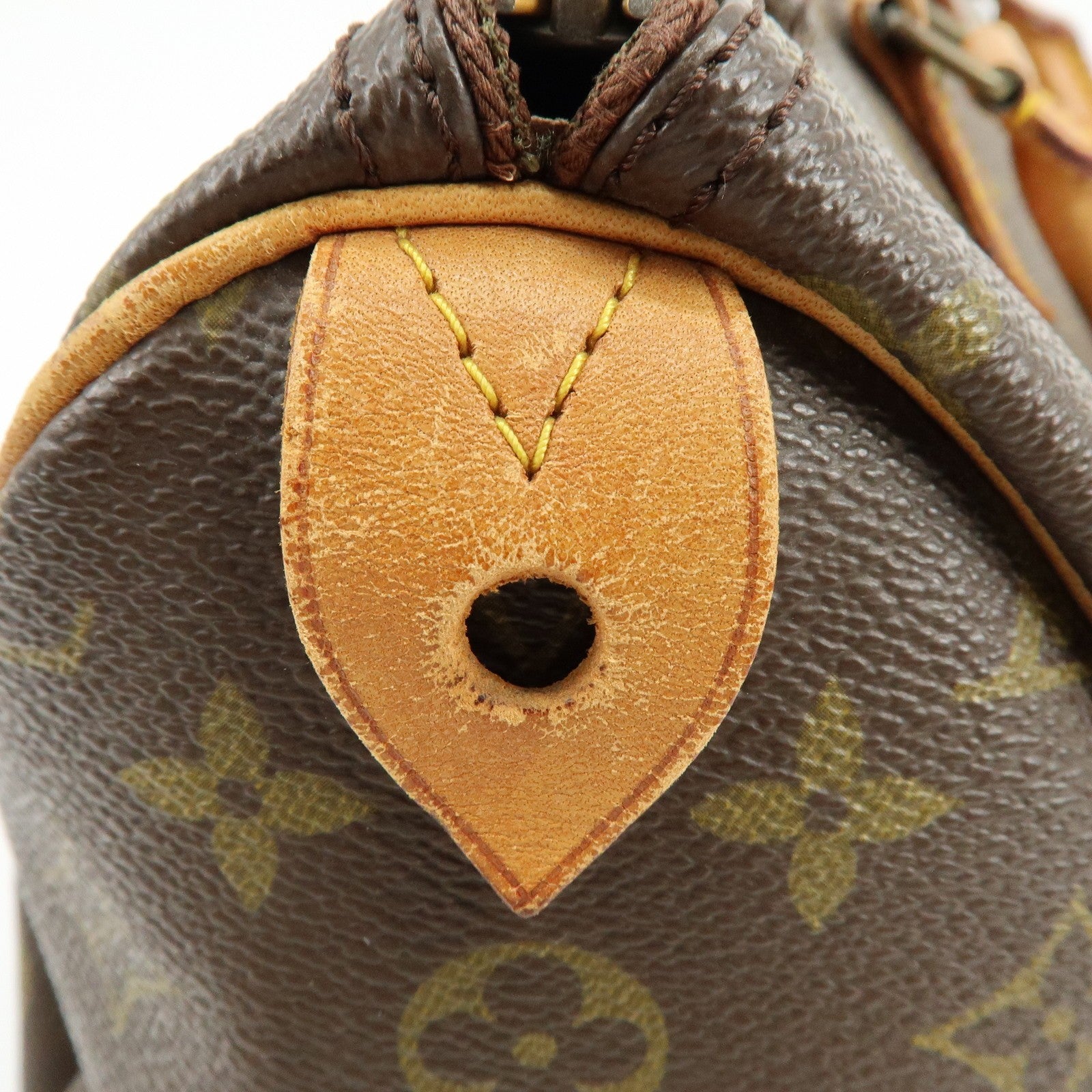 Louis Vuitton Speedy 35 Handbag - Brown, Monogram Canvas, Leather
