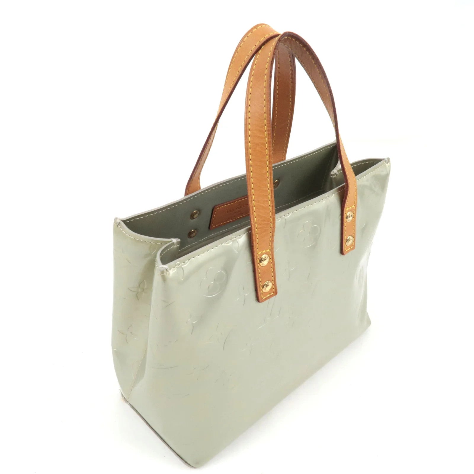 Louis Vuitton Monogram Vernis Reade PM Handbag - Gris, Vernis Leather 
