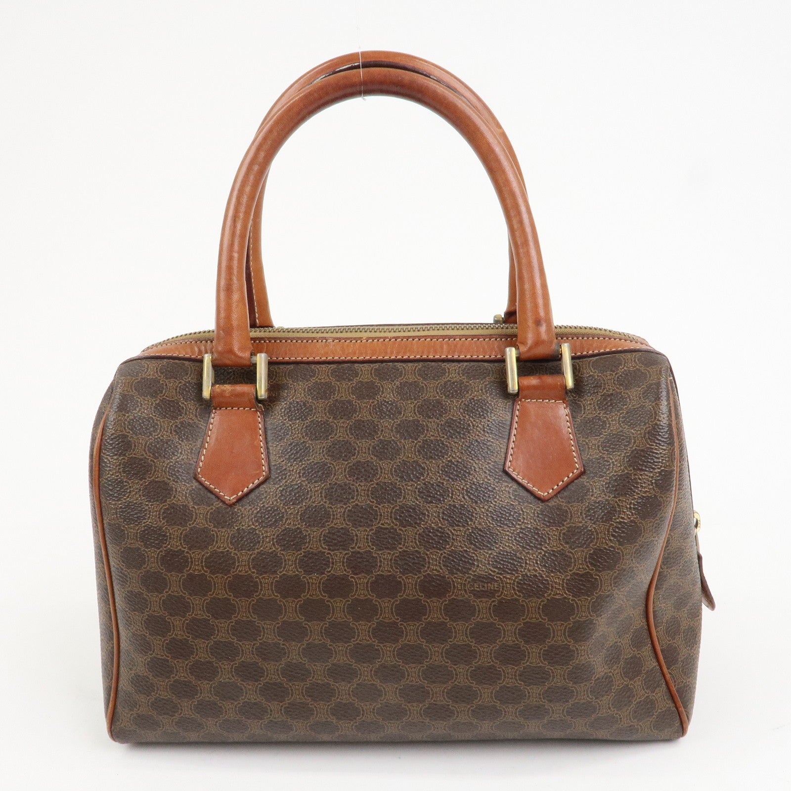 Celine Boston Bag - Brown, PVC