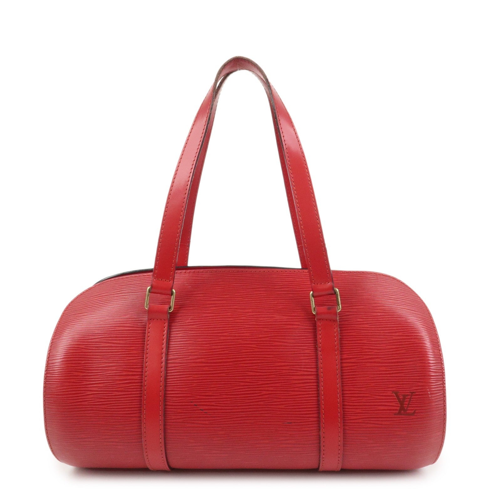 Louis Vuitton Epi Soufflot Hand Bag - Castillian Red, Epi Leather
