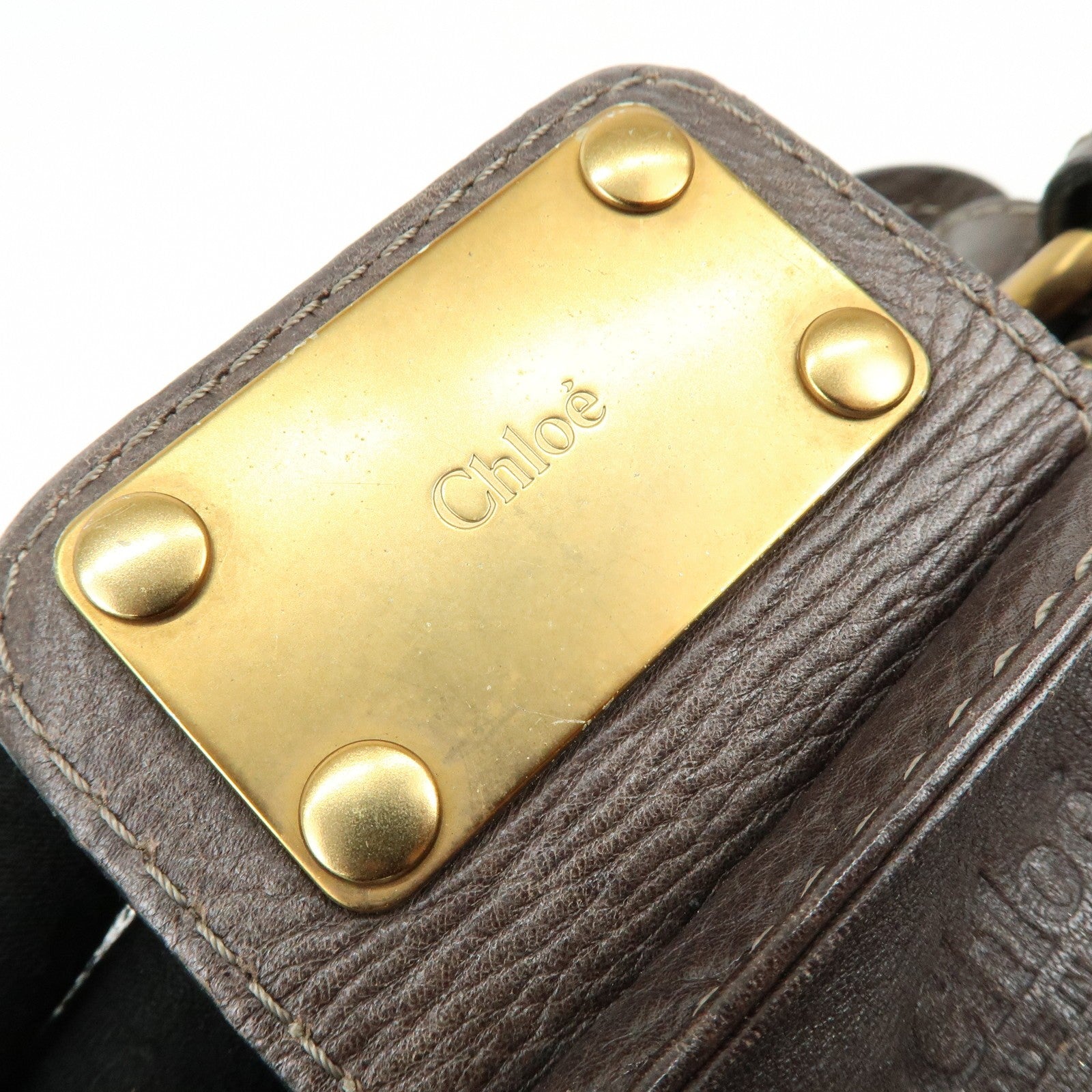 Chloe Paddington Tote Bag - Dark Brown, Leather- RARE!