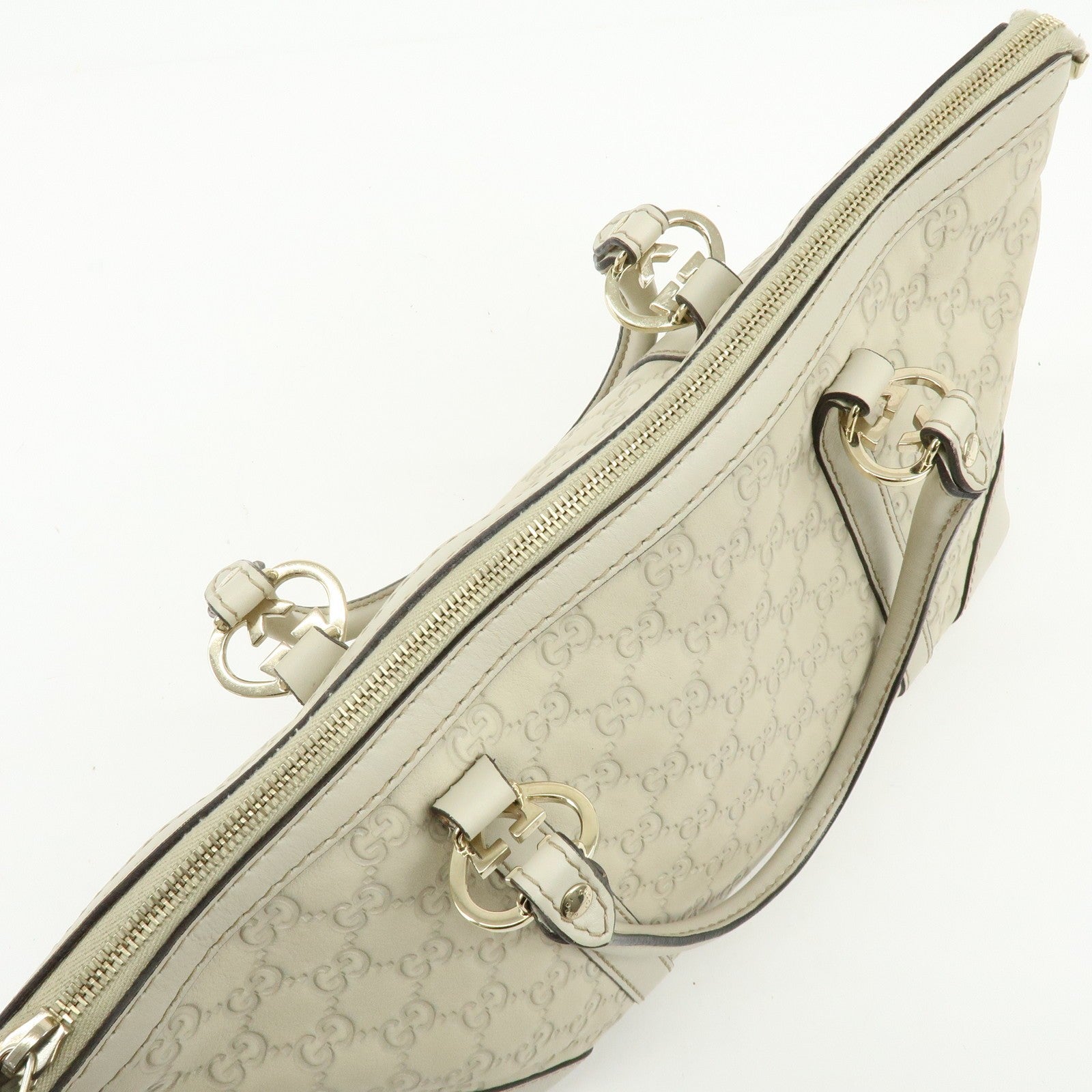 Gucci Tote Bag - Ivory, Guccissima Leather