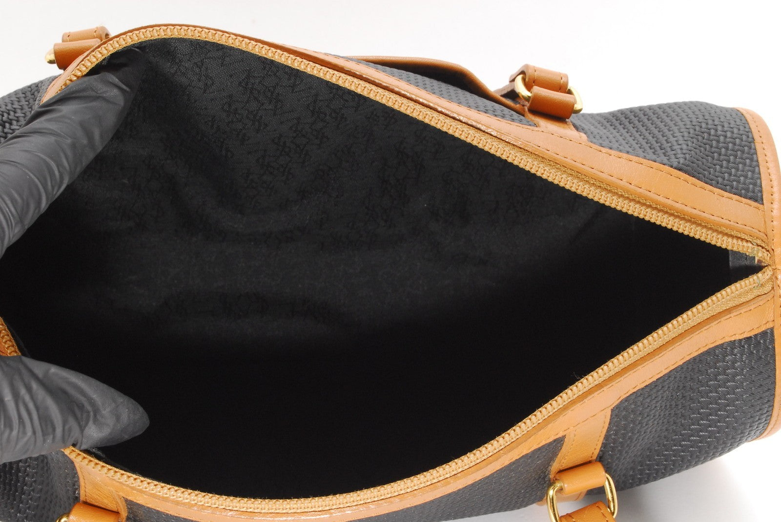 Saint Laurent Yves Vintage Hand Shoulder Bag - Black, PVC Leather