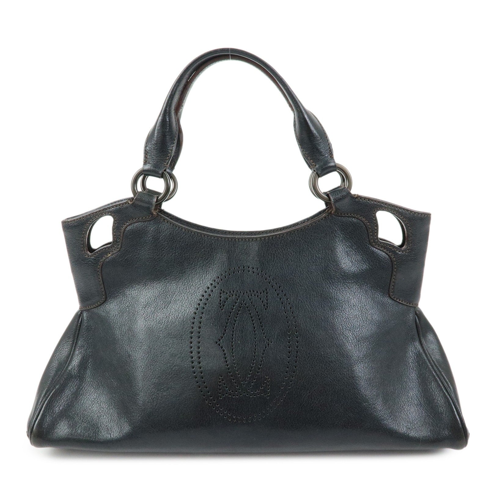 Cartier Marcello de Cartier Hand Bag - Black, Leather
