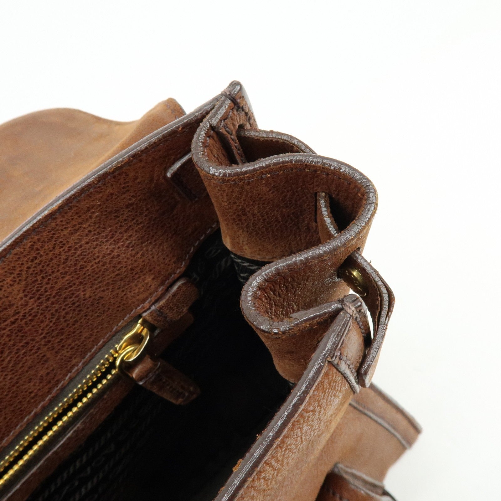 Prada Shoulder Bag - Brown, Leather