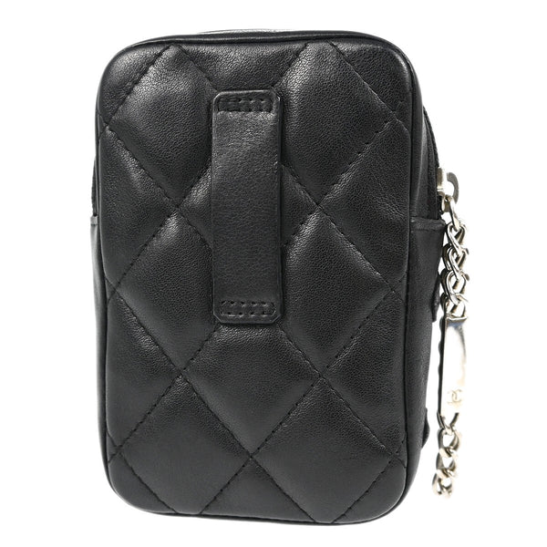Chanel Cambon Ligne Pouch Bag - Black, Calfskin Leather