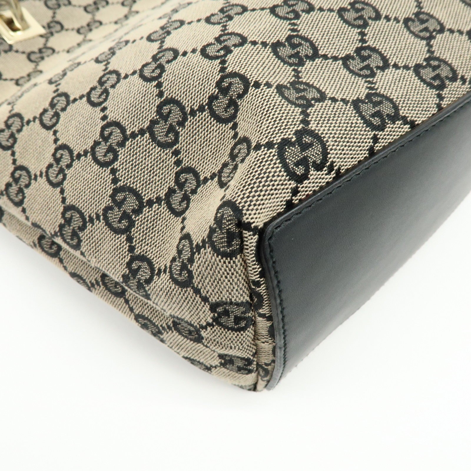 Gucci Tote Bag - Beige, GG Canvas and Leather