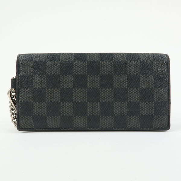 Louis Vuitton Portefeuille Accordion Wallet - Damier Graphite, Damier Canvas 