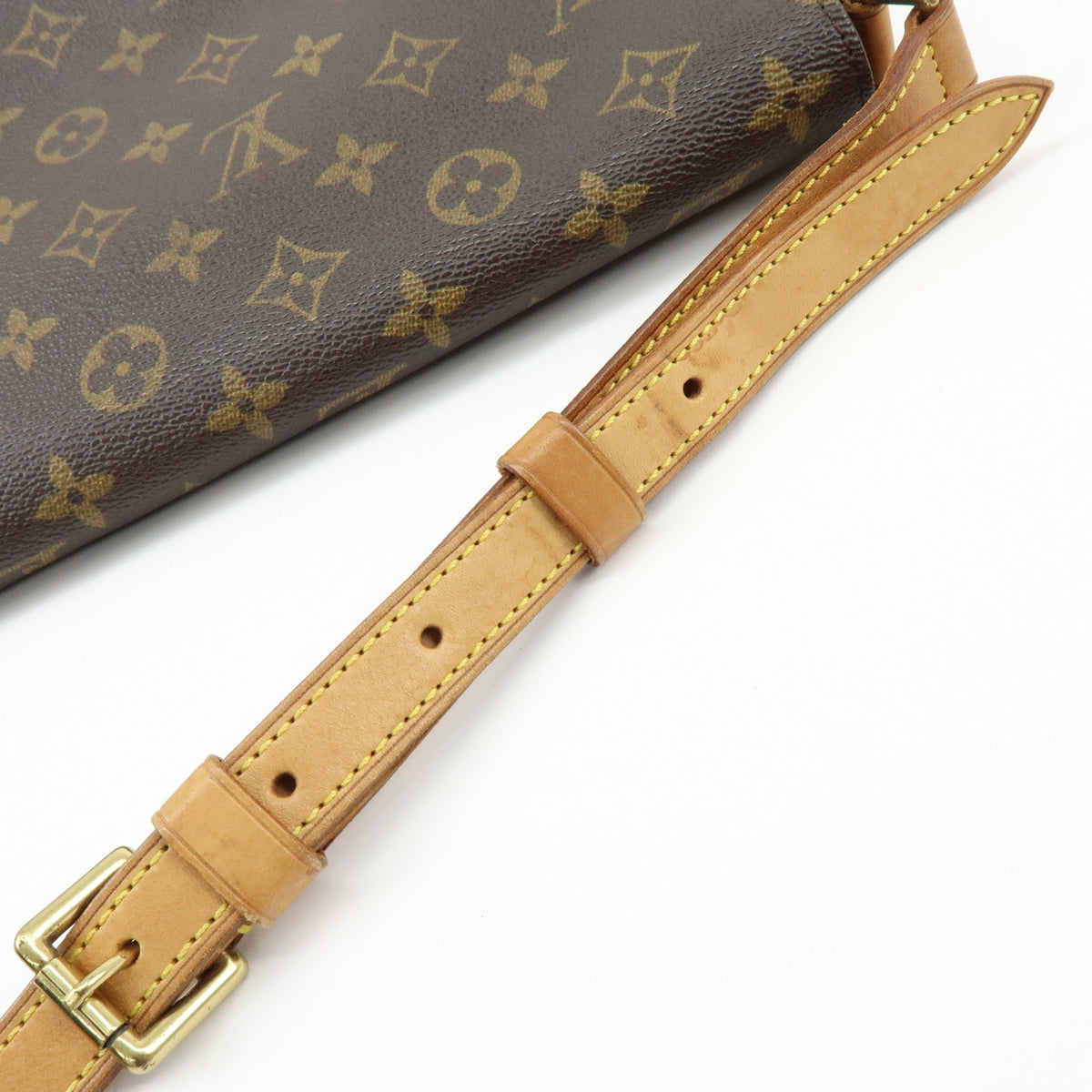 Louis Vuitton Musette Tango Shoulder Bag - Brown, Canvas