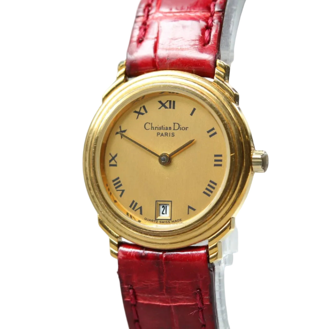 Christian Dior 48.122.3 Watch - Gold, Stainless Steel