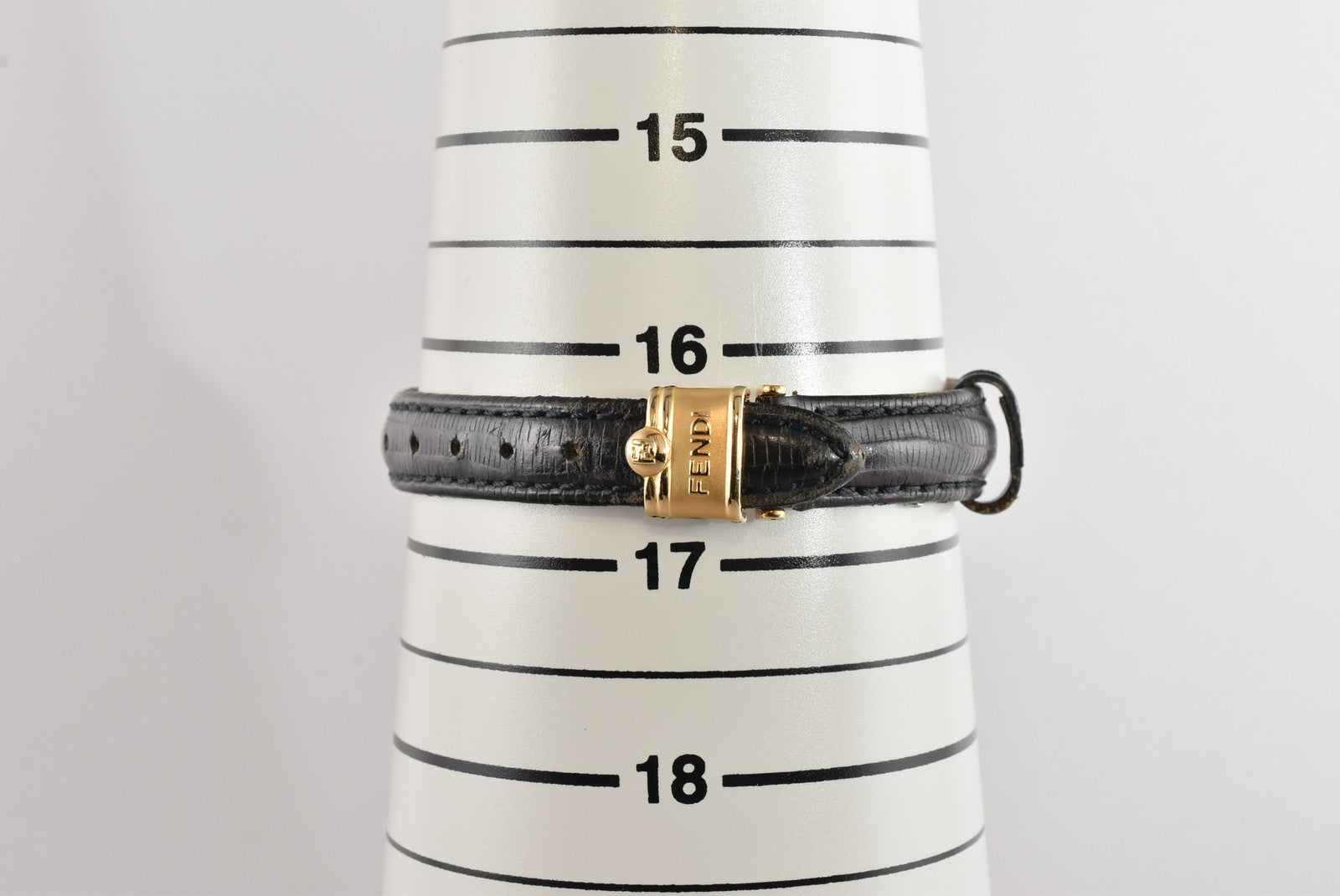 Fendi 2000L Wristwatch - White, Gold, Leather