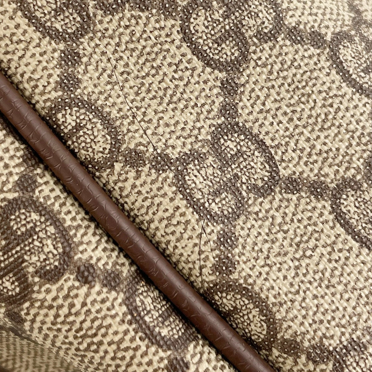 Gucci Sherry Line Shoulder Bag - Beige, Brown, Leather, PVC