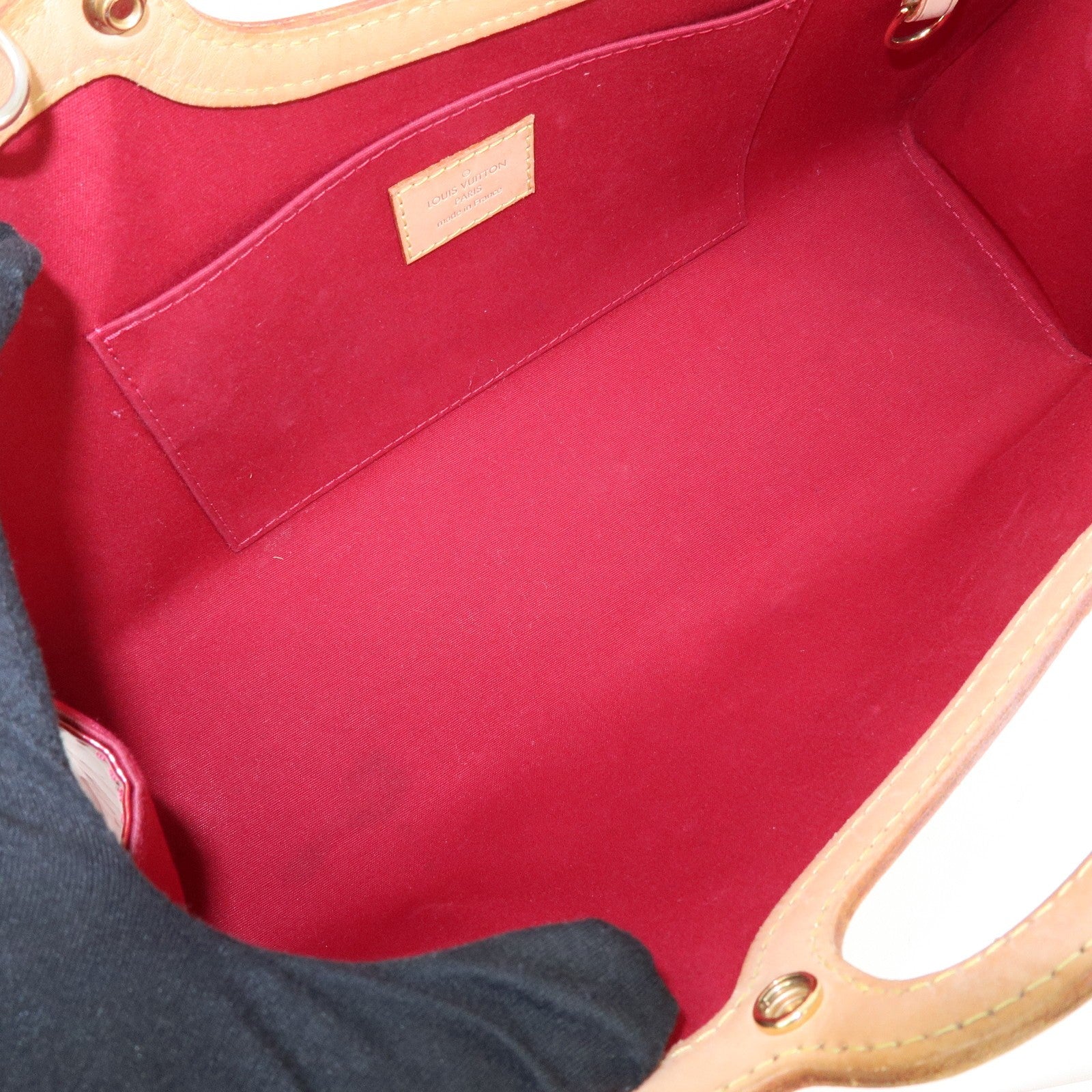Louis Vuitton M91987 Handbag - Red, Vernis Leather