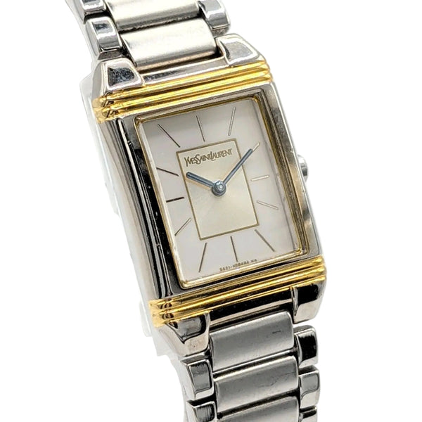 Saint Laurent 5421-H04732 Watch - Silver Gold, Stainless Steel 